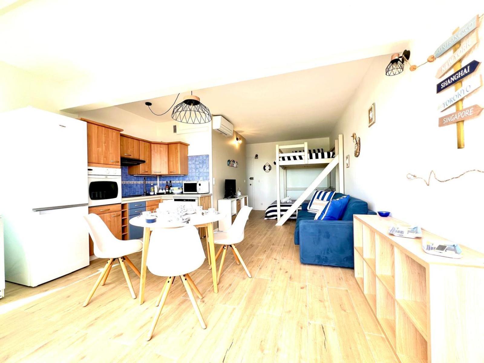 Studio Eclat Marine 3 Etoiles - Vue Mer - Parking-Clim-Plage A 20 Metres - Capitalchic Services Saint-Aygulf Frejus Luaran gambar