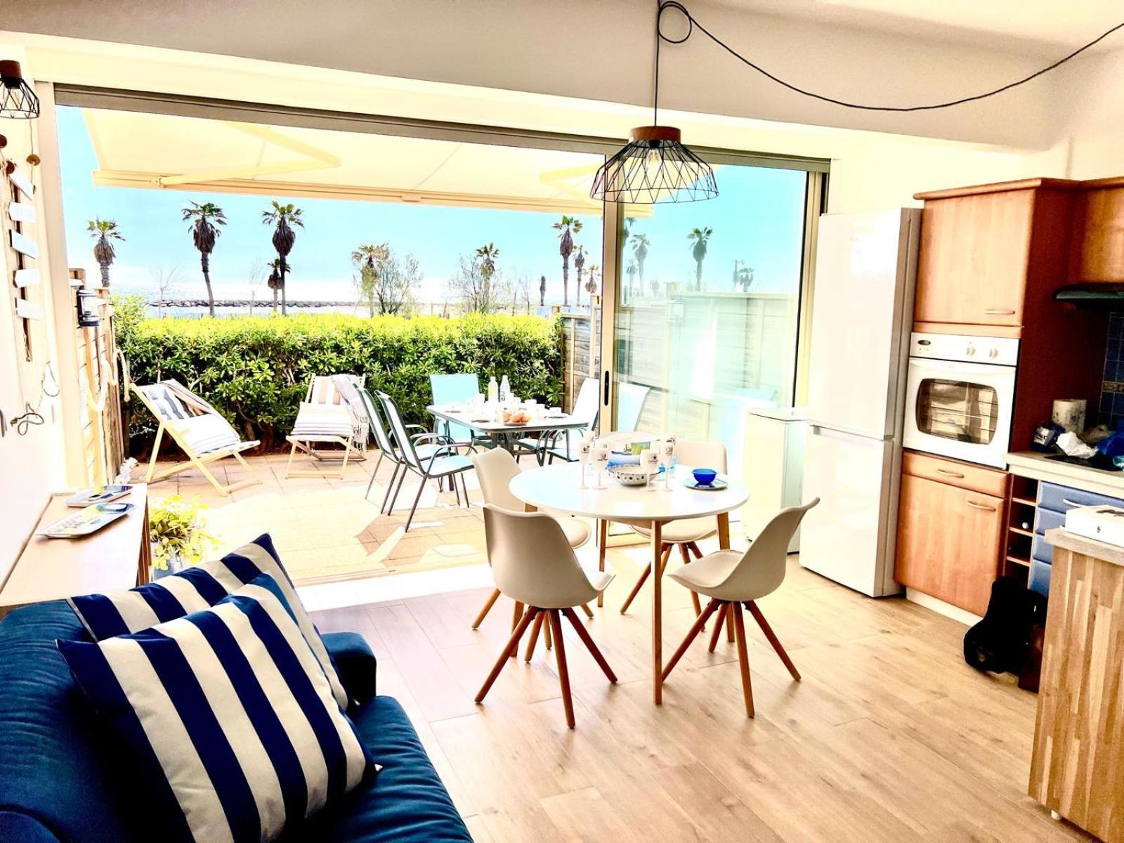 Studio Eclat Marine 3 Etoiles - Vue Mer - Parking-Clim-Plage A 20 Metres - Capitalchic Services Saint-Aygulf Frejus Luaran gambar